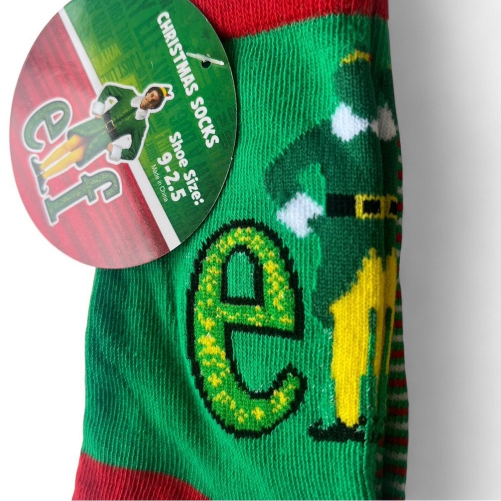 New ELF Festive Kids Christmas Socks